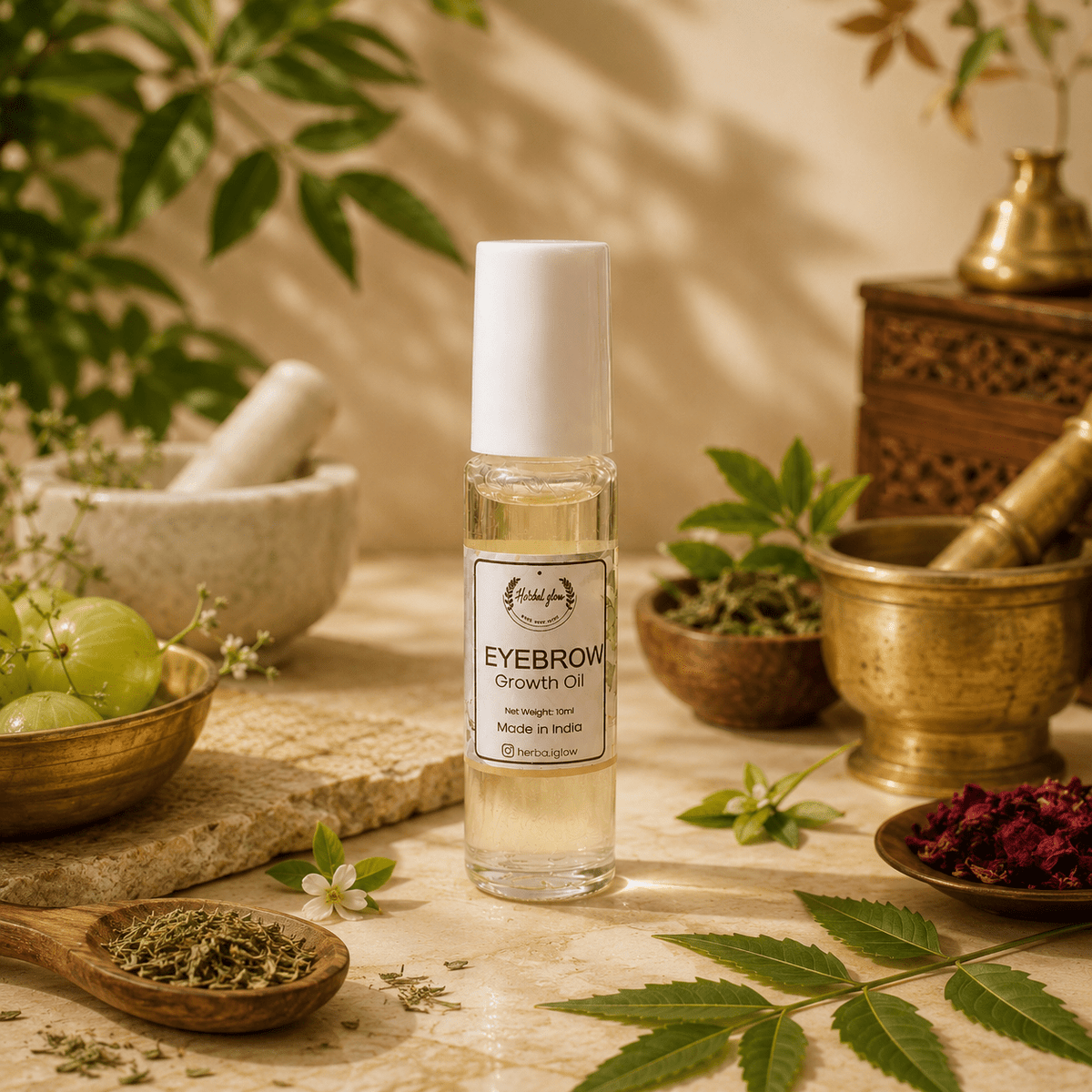 Eyebrow Growth Oil - Herbtheroryorganics