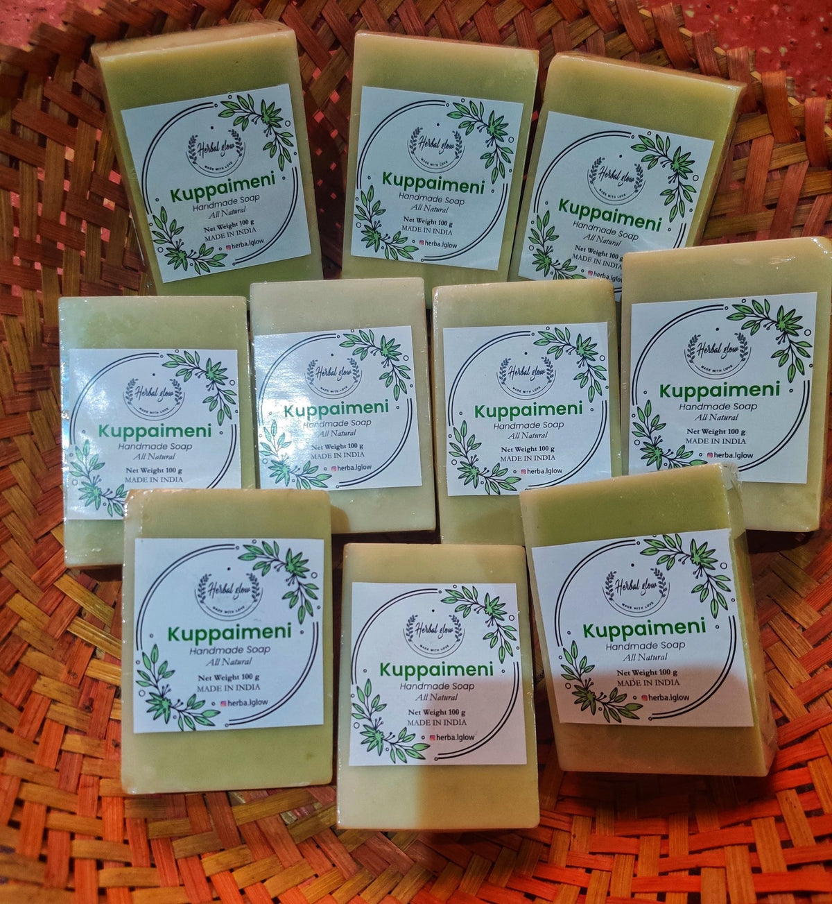 Kuppaimeni Soap Cold Process - Herbtheroryorganics