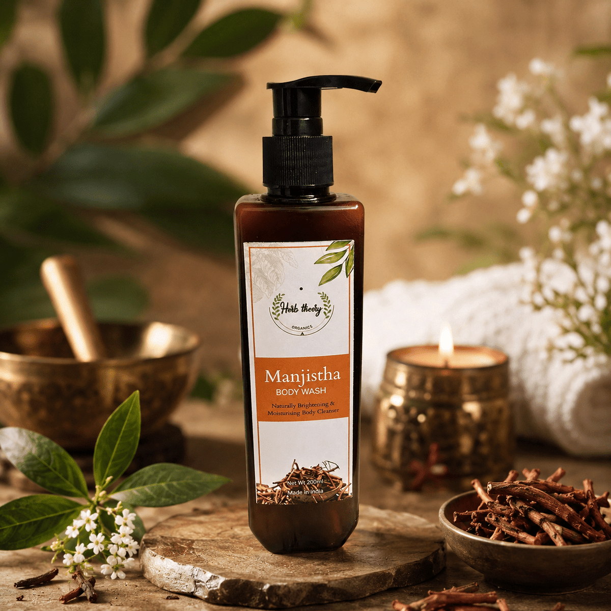 Manjistha Body Wash - Herbtheroryorganics