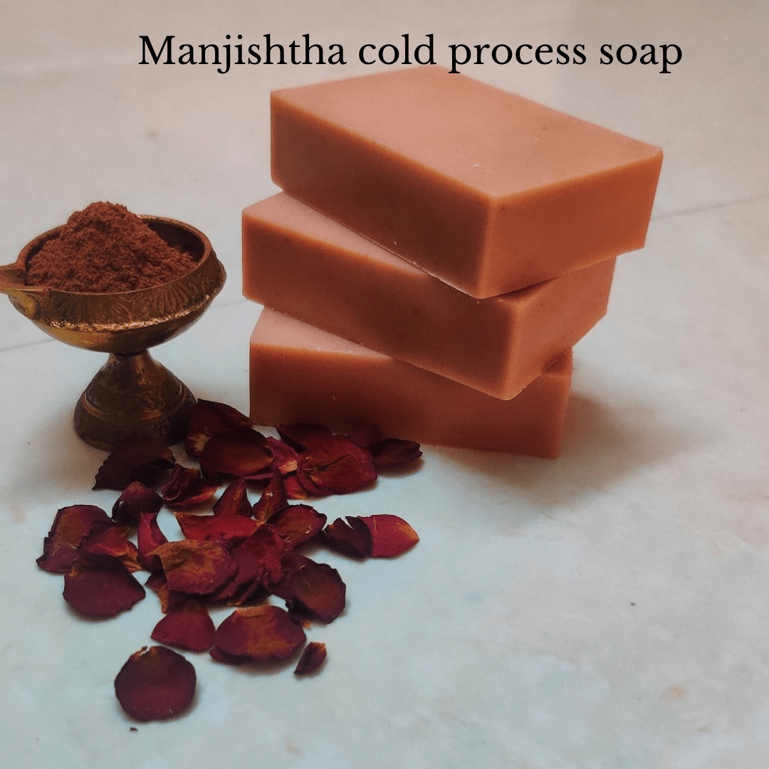 Manjistha Cold Process Soap - Herbtheroryorganics