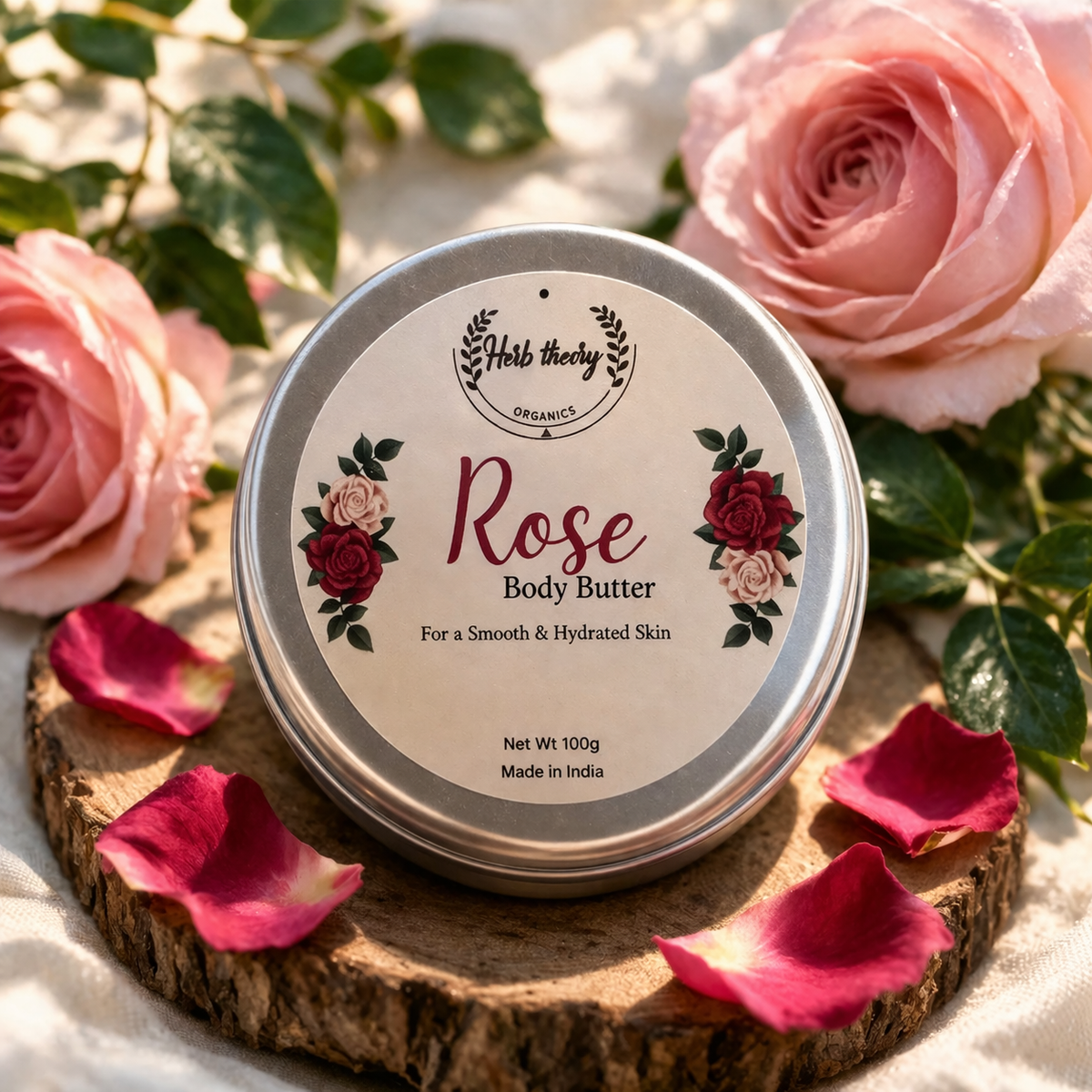 Rose Body Butter - Herbtheroryorganics